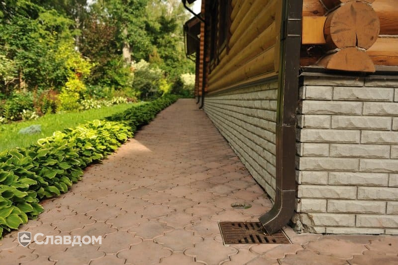 Коттедж с использованием продукции Standartpark