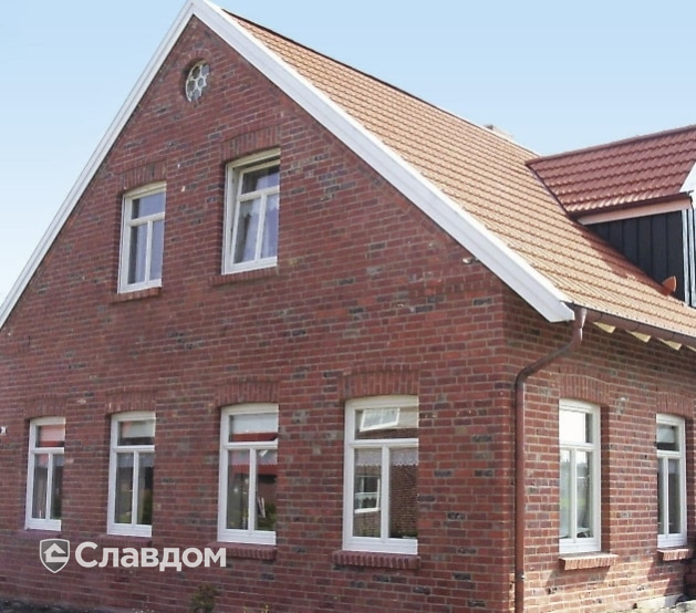 Коттедж с облицовкой кирпичом Terca Hektiek