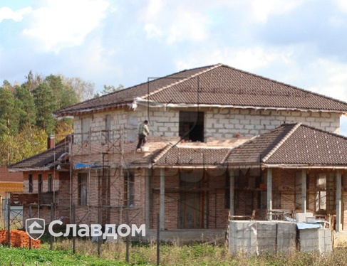 Частный дом с облицовкой Terca Kersebloesem