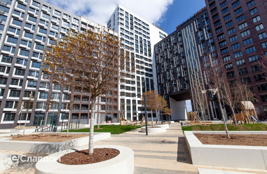 ЖК "Западный порт" с облицовкой фасадной плиткой Stroeher