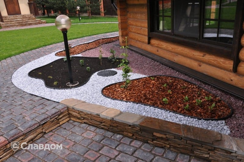Благоустройство участка в Московской области с иcпользованием продукции Standartpark