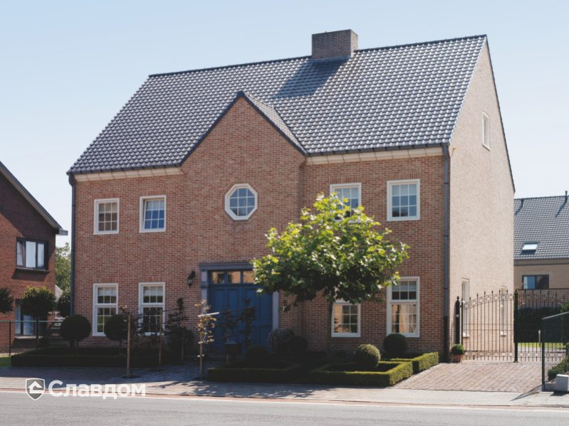 Частный дом в Лимбурге с облицовкой кирпичом Terca Oud Rieme