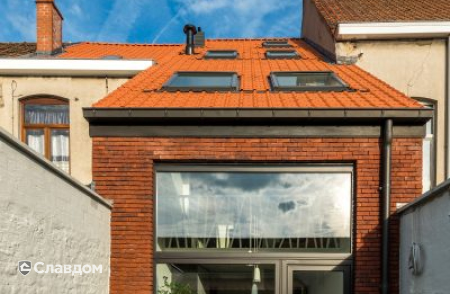 Жилой дом с облицовкой кирпичом Terca Portsmouth