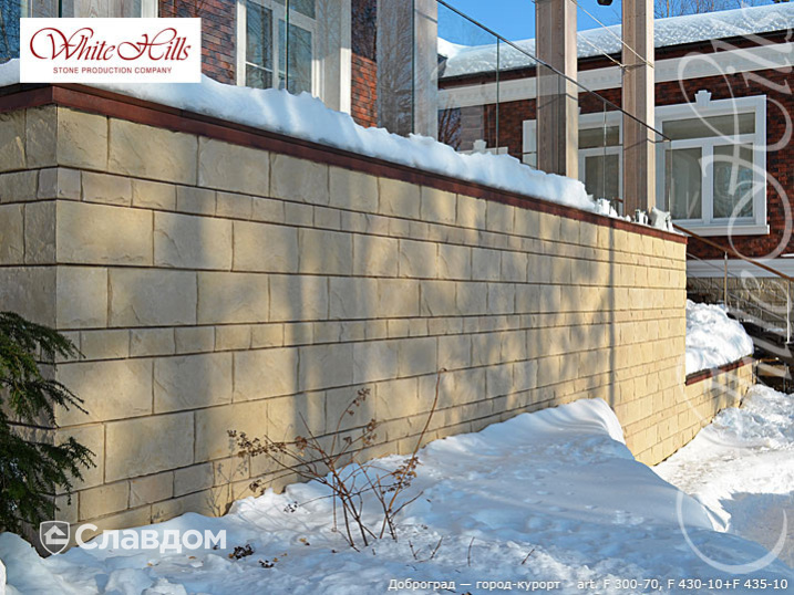 Частный дом с применением НФС Ronson и фасадного изделия Лондон Брик F300-70 и Шеффилд F430-10+F435-10 