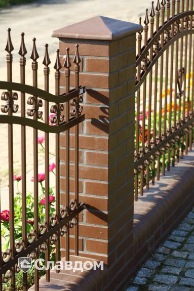 Частный дом с облицовкой кирпичом Terca Polonia Silesja