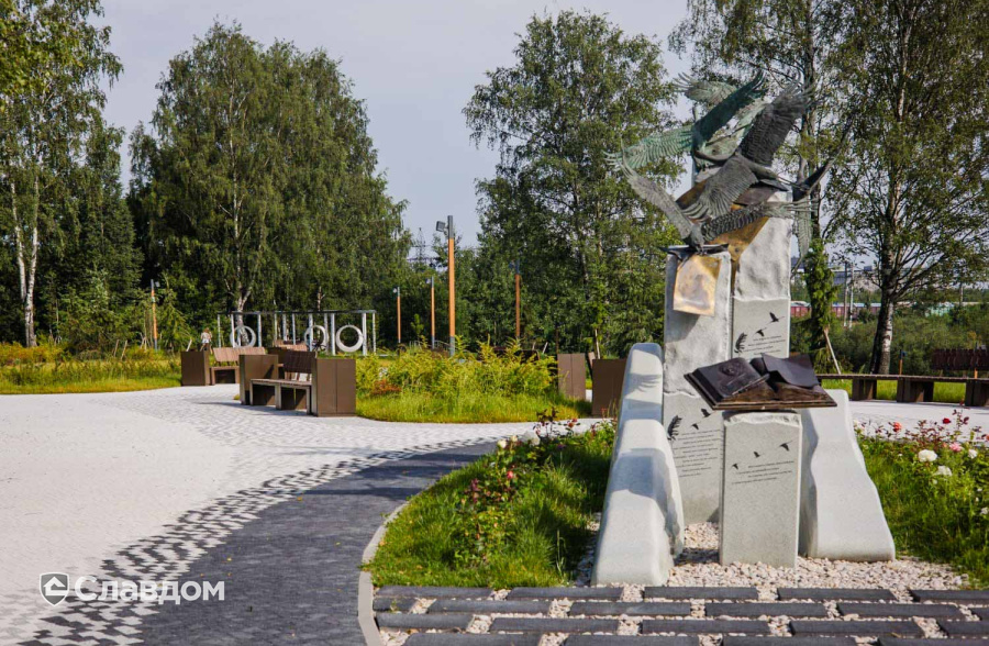 Благоустройство сквера Расула Гамзатова 