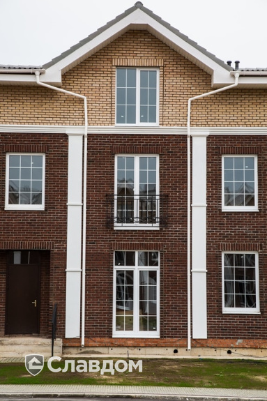 Таунхаус "Каскад Парк" с облицовокой кирпичом Terca Milano