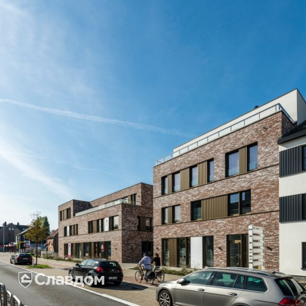 Здание офиса в г. Осткамп с облицовкой кирпичом Terca Metropolis Civitas