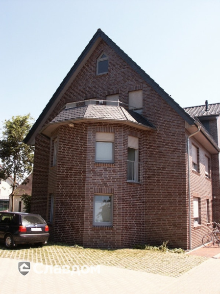 Таунхаус с облицовкой кирпичом Terca KBB-f