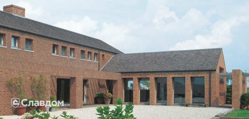 Частный дом в Гелдерланде с облицовкой кирпичом Terca Veldbrand Exterieur