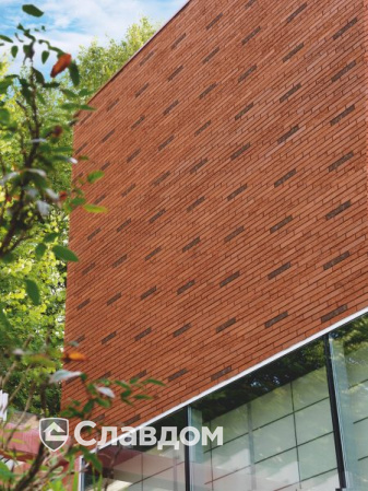 Школа в Мехелене с облицовкой кирпичом Terca Marono Rood