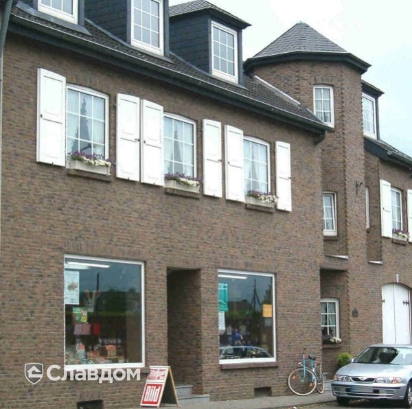 Таунхаус с облицовкой кирпичом Terca Veldbrand Exterieur