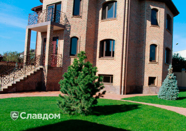 Частный коттедж с применением материалов Wienerberger
