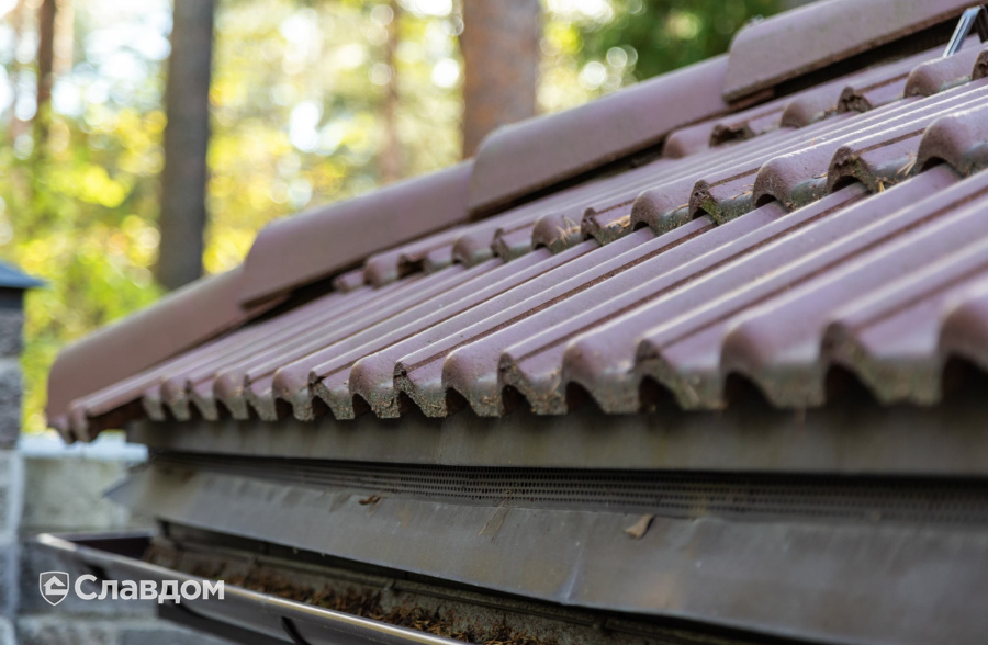 Частный дом в Ленинградской области с облицовкой кирпичом Terca 