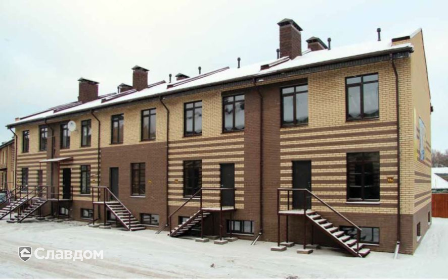 Коттеджный поселок "Алладин", построенный из поризованных блоков Porotherm 44, Porotherm 38, Porotherm 25