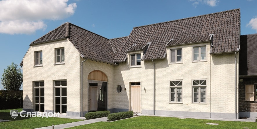 Коттедж с облицовкой кирпичом Terca Duifwit