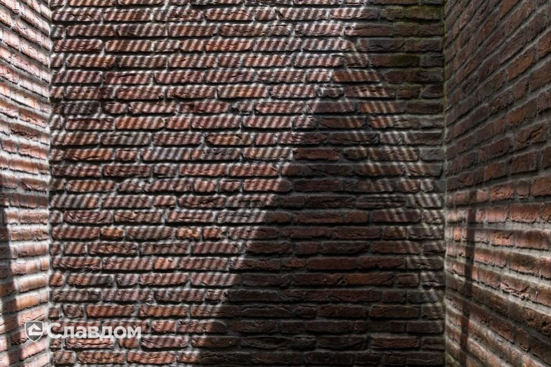 Частный дом в д.Морховен с облицовкой кирпичом Terca Veldbrand Antiek