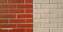 Жилой дом с применением керамического кирпича BRAER красный риф