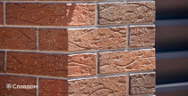 Частный дом с использованием кирпича Славянский КЗ Готик-Антик