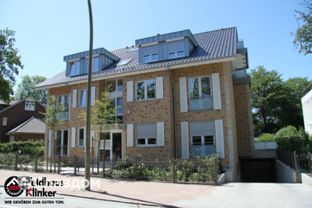 Жилой дом с облицовкой кирпичом Feldhaus Klinker K688 sintra sabioso