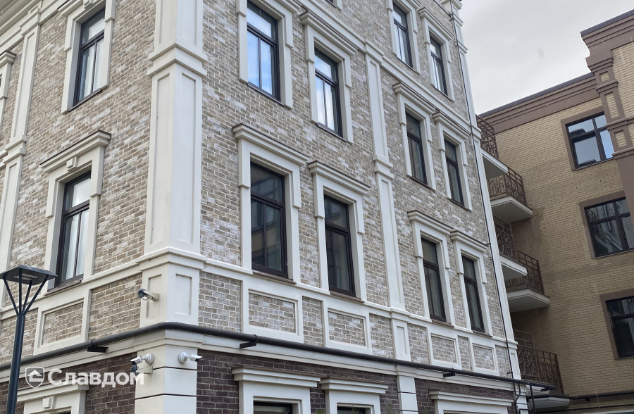 ЖК Юнусовская Усадьба в Казани с применением керамических кирпичей ENGELS HANDFORM Mystique + Imperial