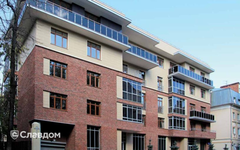 Малоэтажный жилой комплекс с облицовкой кирпичом Terca Milano