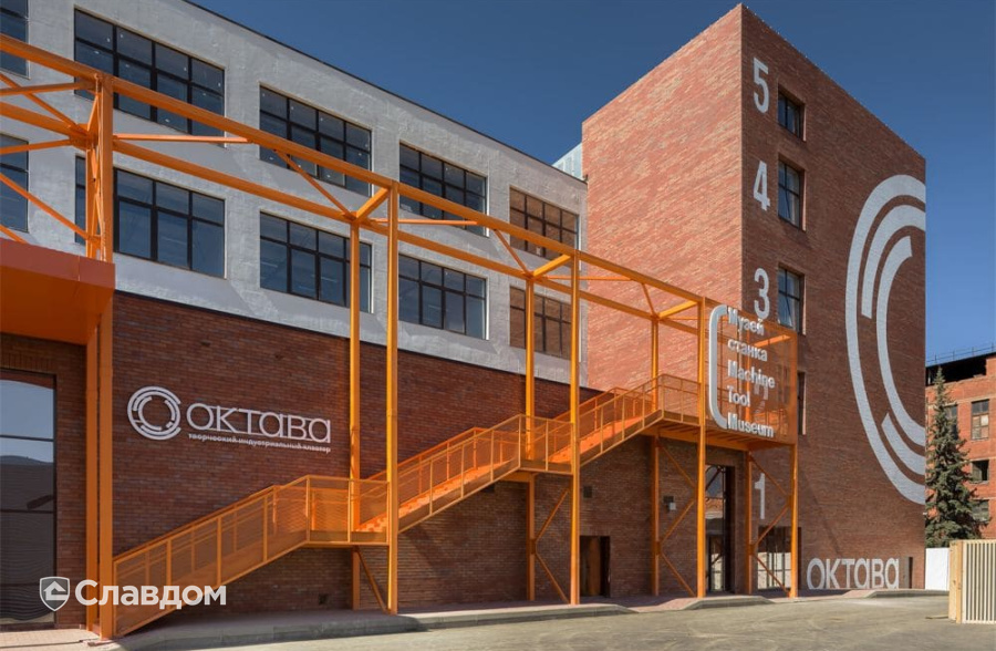 Творческий индустриальный кластер "Октава" с применением плитки Stroeher