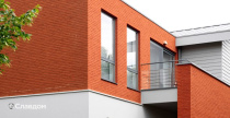Частный дом в Кастерли с облицовкой кирпичом Terca Tinto