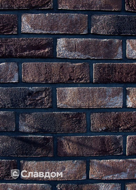 Таунхаус с облицовкой кирпичом ручной формовки MUHR Nr 25 Havanna