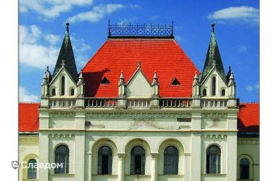 Ратуша с черепицей TONDACH Бобровка 00-натуральный