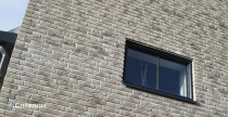 Частный дом с облицовкой кирпичом Terca Grijs Gesinterd