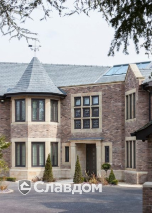 Частный дом в Манчестере с облицовкой кирпичом Terca Kempley Antique