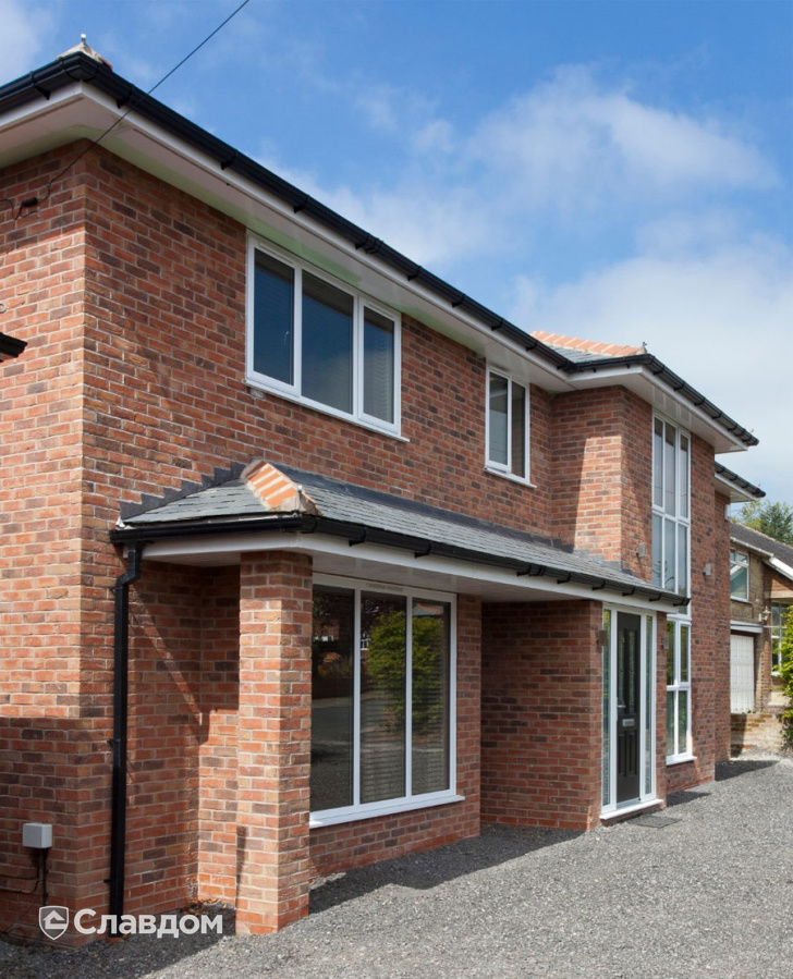 Частный дом с облицовкой кирпичом Terca Loxley