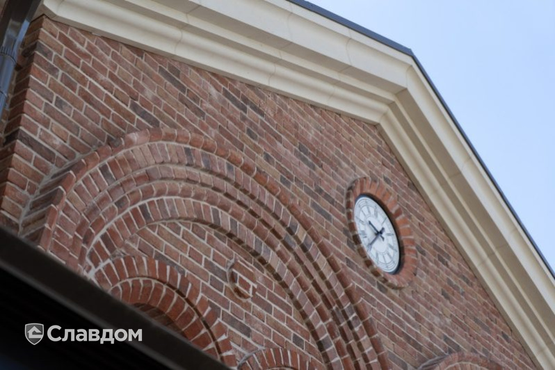 Лавка купца Курманаева в Казани с облицовкой кирпичом Terca Pastorale