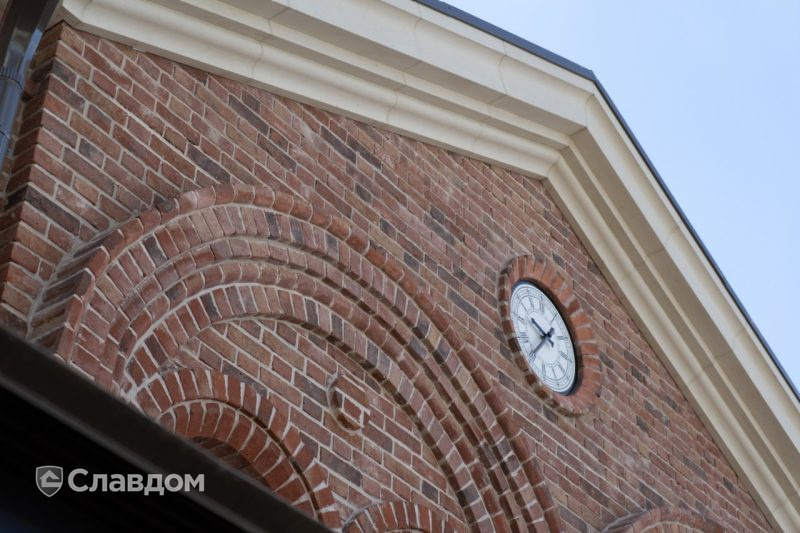 Лавка купца Курманаева в Казани с облицовкой кирпичом Terca Pastorale