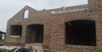 Строящийся дом из кирпича Донские зори Данилово