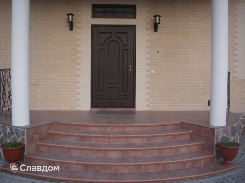 Частный дом с применением кирпича Terca и Lode