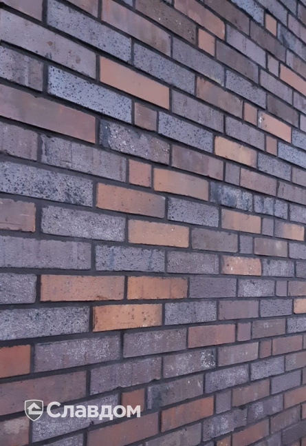 Частный дом, облицованный кирпичом Skriabin Ceramics 53