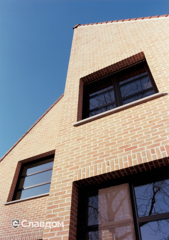 Частный дом с облицовкой кирпичом Terca Appelbloesem