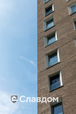 Многоквартирный жилой дом с облицовкой кирпичом Terca Linnaeus Salix