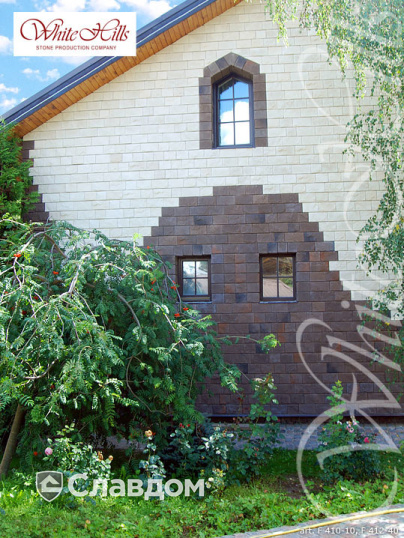 Частный дом с применением НФС Ronson и фасадного изделия Шинон F412-40