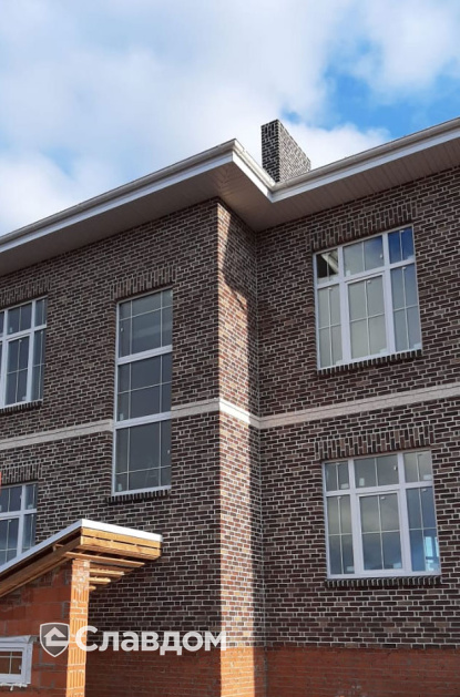 Частный дом с облицовкой кирпичом Донские зори Старая Ситня