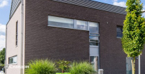 Двухэтажный дом с облицовкой кирпичом Terca Cromo