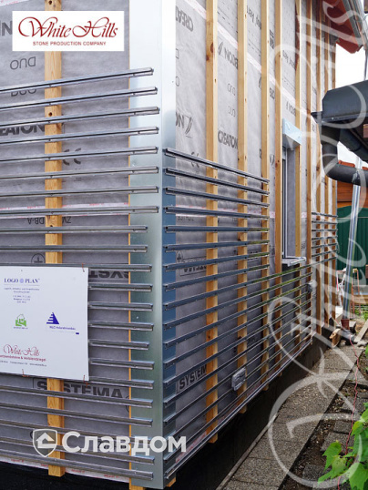 Жилой дом с применением НФС Ronson