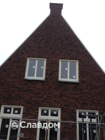 Частный дом с облицовкой кирпичом ENGELS HANDFORM Fogo