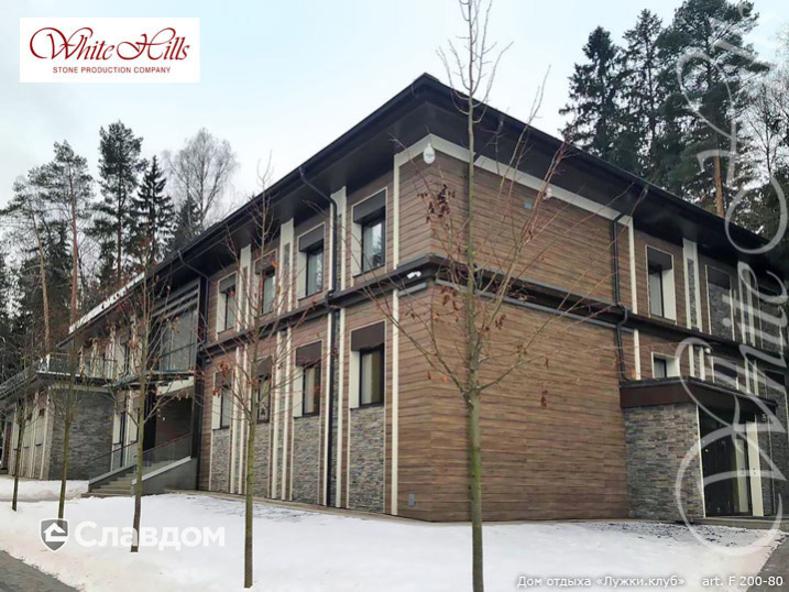 Частный коттедж с применением НФС Ronson и фасадного изделия Фьорд Лэнд F200-80