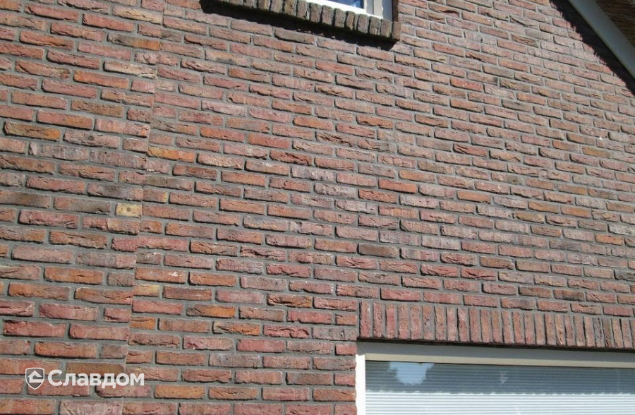 Коттедж с облицовкой кирпичом Terca Veldbrand Exterieur