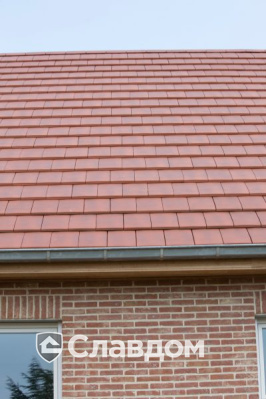 Жилой дом с облицовкой кирпичом Terca Opus