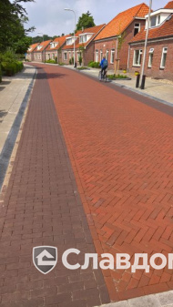 Улицы Холтена с применением брусчатки Penter Omber и Paviona