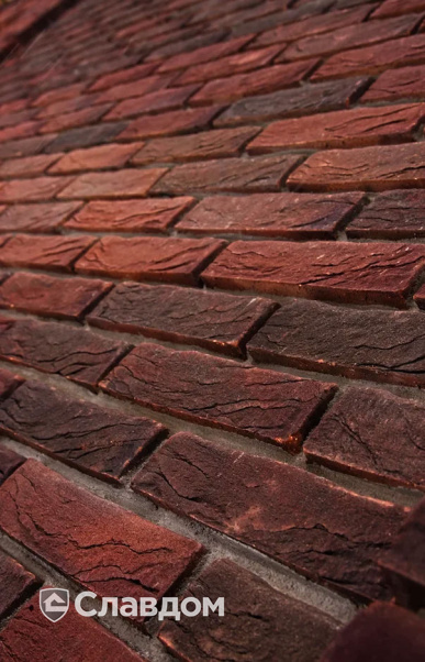 Частный дом с применением кирпичом Донские зори Демидовский